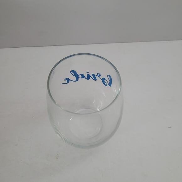 Bride Stemless Wine Glass - Picture 6 of 7